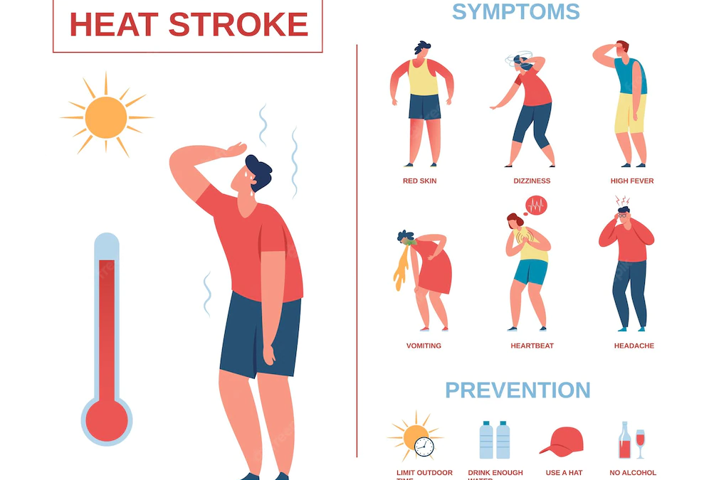 What are the signs and symptoms of dehydration?
